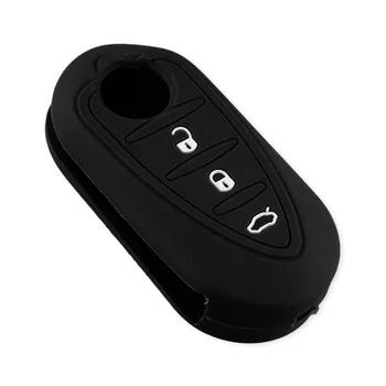 Cover chiave telecomando per Alfa Romeo Mito Giulietta 159 159 GTA Brera - KEYYOU Dell automobile della Gomma di Silicone Caso Della Copertura Chiave per Alfa Romeo Mito