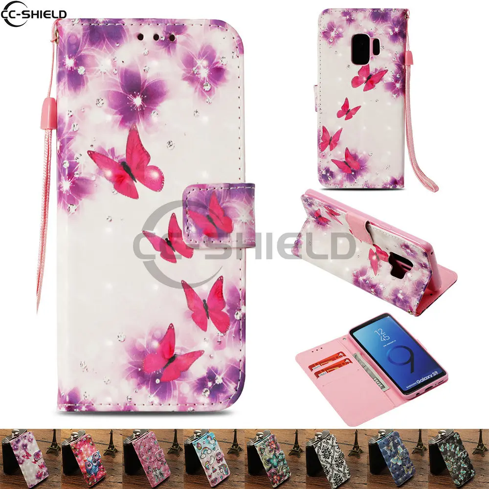 

Flip Case for Samsung Galaxy S9 9S G960F G960F/DS Case Phone Leather Cover for Samsung S 9 GalaxyS9 SM-G960F SM-G960F/DS Cases