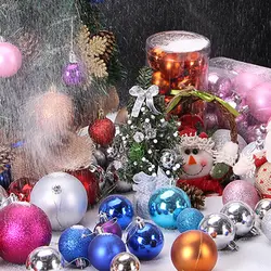 24 шт./лот елки Декор мяч безделушка Висячие Рождество вечерние орнамент украшения для дома рождественские украшения