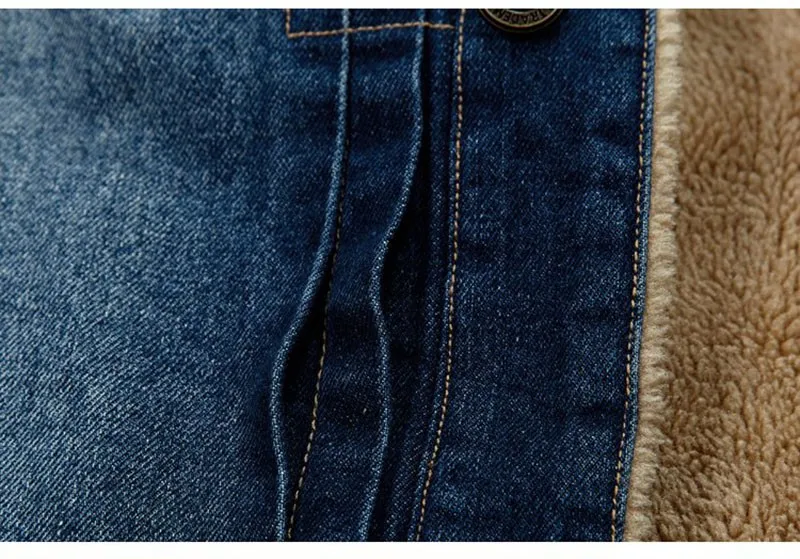 M ~ 4XL новые ретро теплые джинсовые куртки мужские s джинсовые пальто Зимние куртки бренд AFS JEEP утолщаются джинсовые пальто Мужская Верхняя