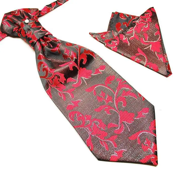 HOOYI набор галстуков шеи галстуки hanky Карманный платок квадратный галстук 20 цветов - Цвет: 16