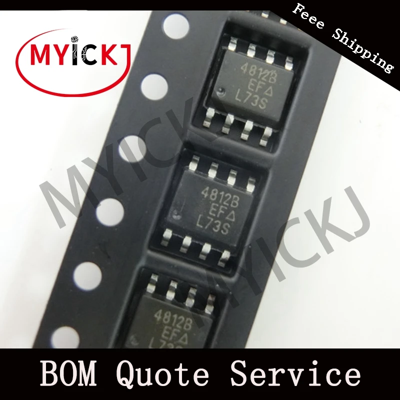 

10pcs SI4812BDY IC CHIP MOSFET N-CH 30V 7.3A 8-SOIC 4812B