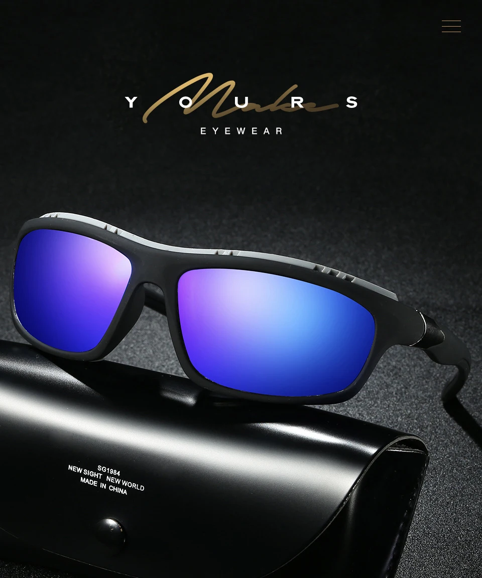 2022 platz Männer Polarisierte Armee Sport Fahren Sonnenbrille Taktische Männliche Brille Anti-glare Sonnenbrille Männlichen zonnebril_voghion.com