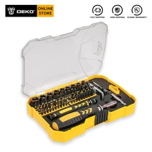 Набор отверток DEKO LSD03 для дома DIY, набор инструментов для ремонта, Набор отверток, набор магнитных отверток для дома