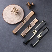 Antique New Chinese Zinc Alloy Handle Modern Minimalist Wardrobe Cabinet Cabinet Door Cabinet Door Drawer Brass Handle Antique New Chinese Zinc Alloy Handle Modern Minimalist Wardrobe Cabinet Cabinet Door Cabinet Door Drawer Brass Handle