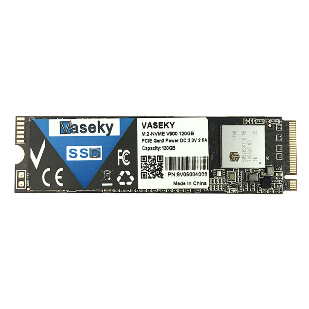 Внешний жесткий диск Vaseky M.2-NVME PCIE Gen3 SSD жесткий диск 120 ГБ, 240 ГБ, 256 ГБ твердотельный диск для настольного ноутбука