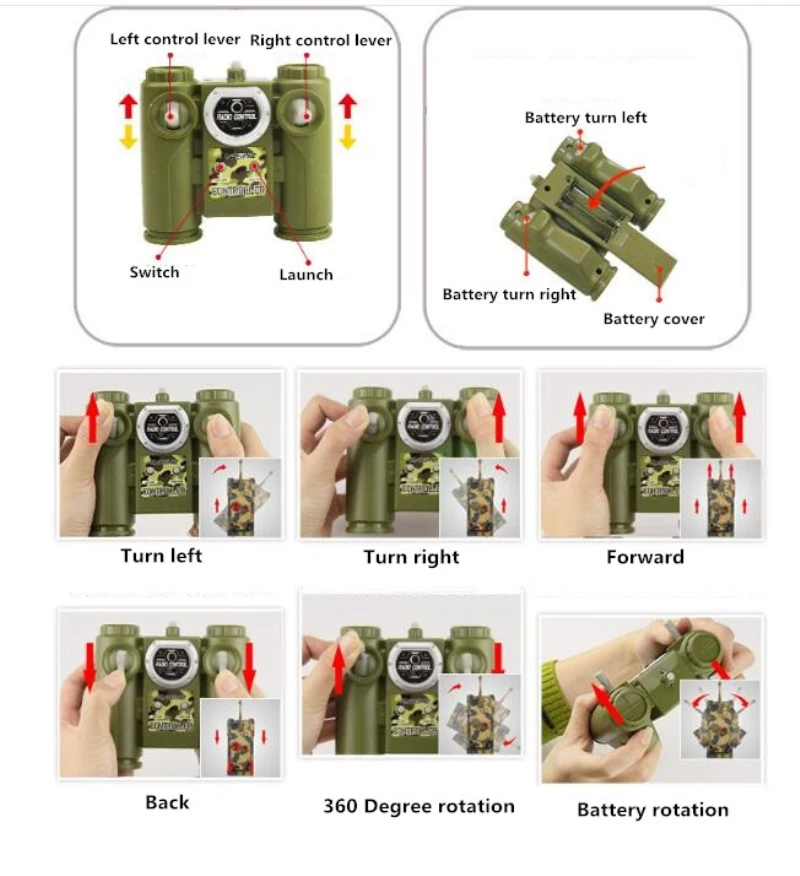 Новейший 2 шт симулятор инфракрасный Немецкий Тигр RC Танк Большая зарядка военный Танк Игрушка Радиоуправляемый автомобиль Автоцистерна модель игрушка для мальчиков