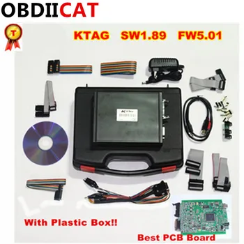 

With Plastic Box K TAG V1.89 KTAG K-TAG Firmware V5.01 ECU Programming Tool with Unlimited Token DHL Free