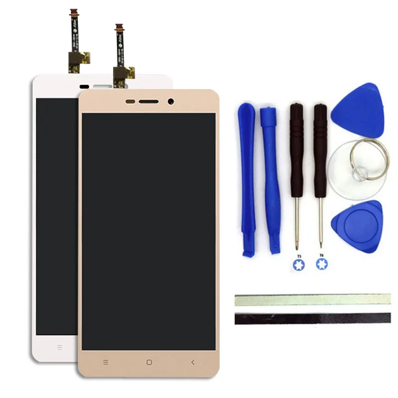 

100% New For Xiaomi Redmi 3S Prime LCD Display + Touch Screen Replacement 5Inch Hongmi 3S Pro Phone Parts With Free Tools