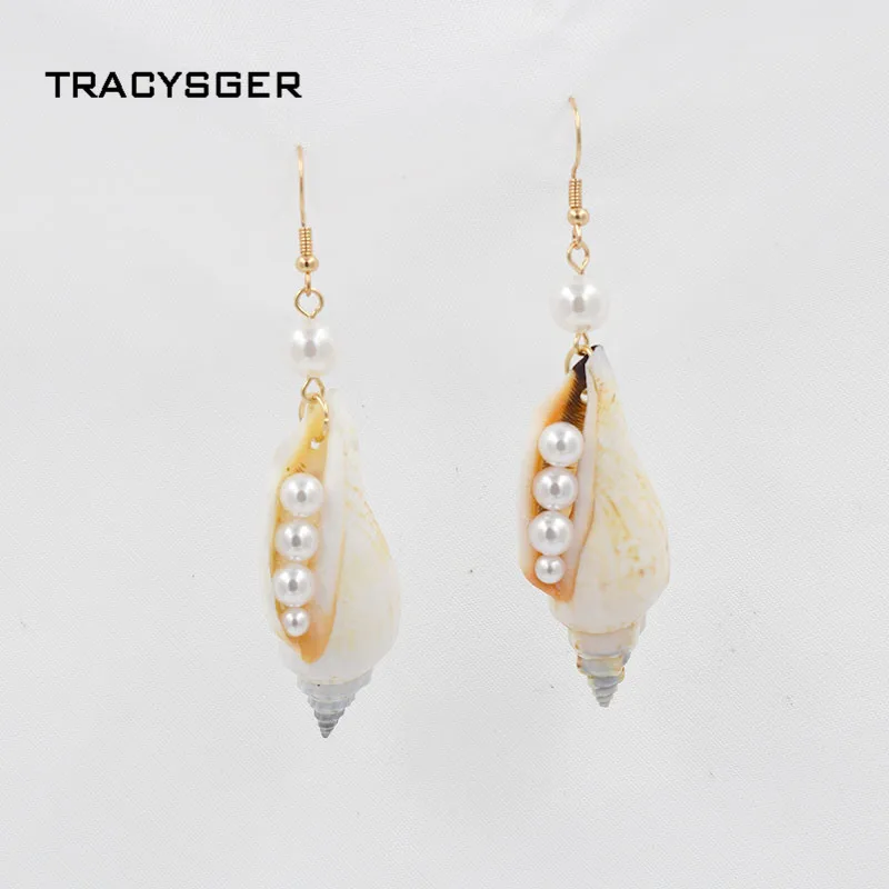 

BT-84584 /TRACYSGER /nature conch pearl earrings