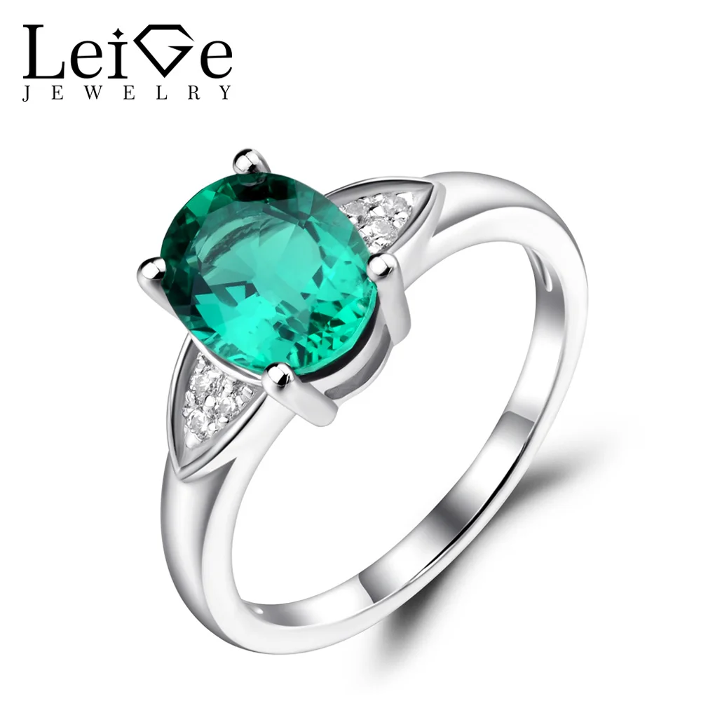 Handmade Sterling Silver Labradorite Ring – 12x16mm Oval Gemstone Solitaire For Women