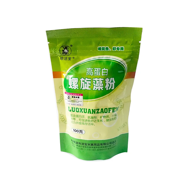 Ornamental Shrimp Open Feed Algae Fish Forages Spirulina Powder bottle Healthy Ocean Nutrition Food 100/50g|Кормушки| |