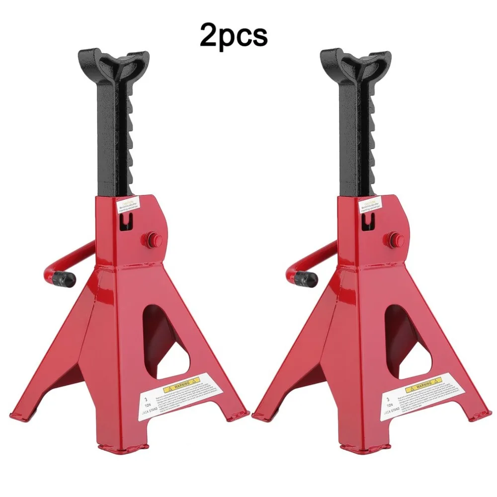 

2Pcs/Set Stable Car Lifting Jack Stands Axle Stands 3 Tons Per Capacity For Heavy Duty Cars Auto Caravan Vehicles Stand Lifting