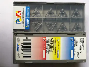 

10PCS ISCAR CARBIDE INSERT TNMG160408-TF IC907