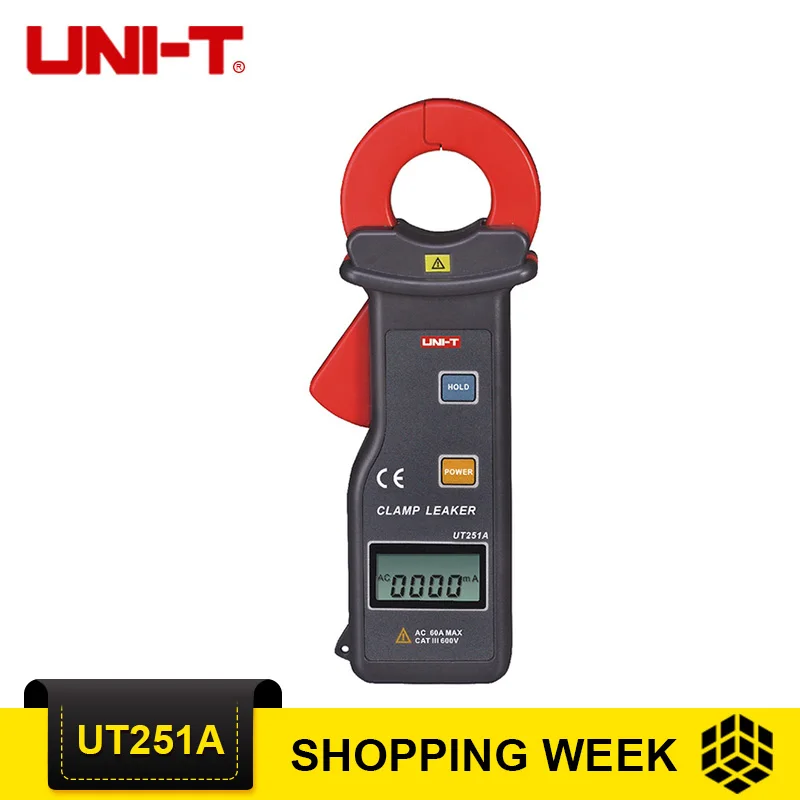UNI T UT251A Высокочувствительный токоизмерительный зажим тестер