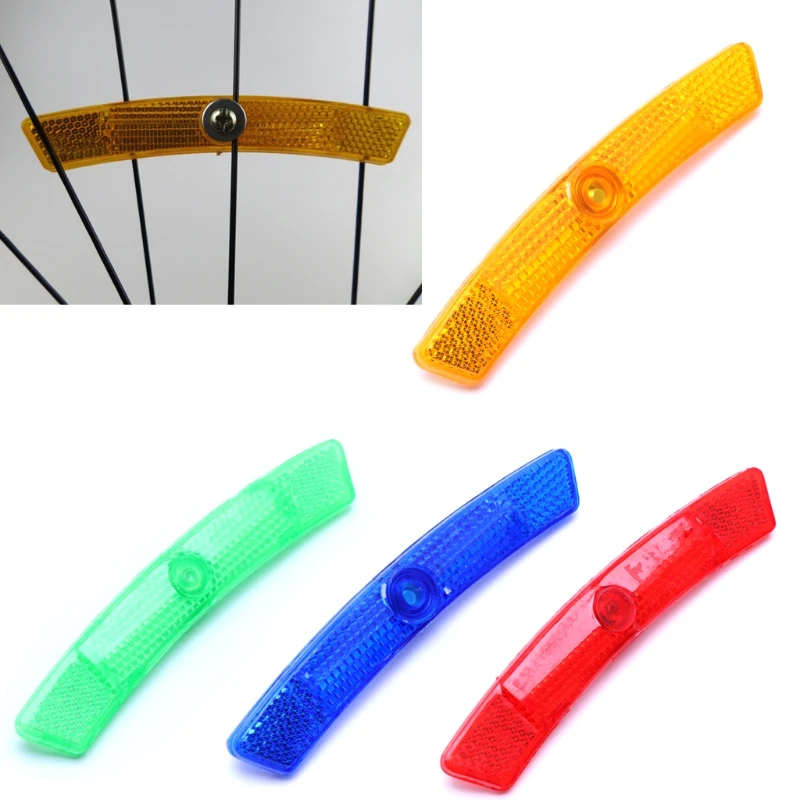 Cheap Bicycle Bike MTB Road Warning Light Spoke Reflective Reflector Wheel Rim Safety 2 Cheap Bicycle Bike MTB Road Warning Light Spoke Reflective Reflector Wheel Rim Safety 2