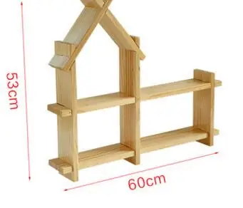 الصلبة الخشب رف على الحائط .. شنقا خزانة نوم الجدران. الزخرفية إطار