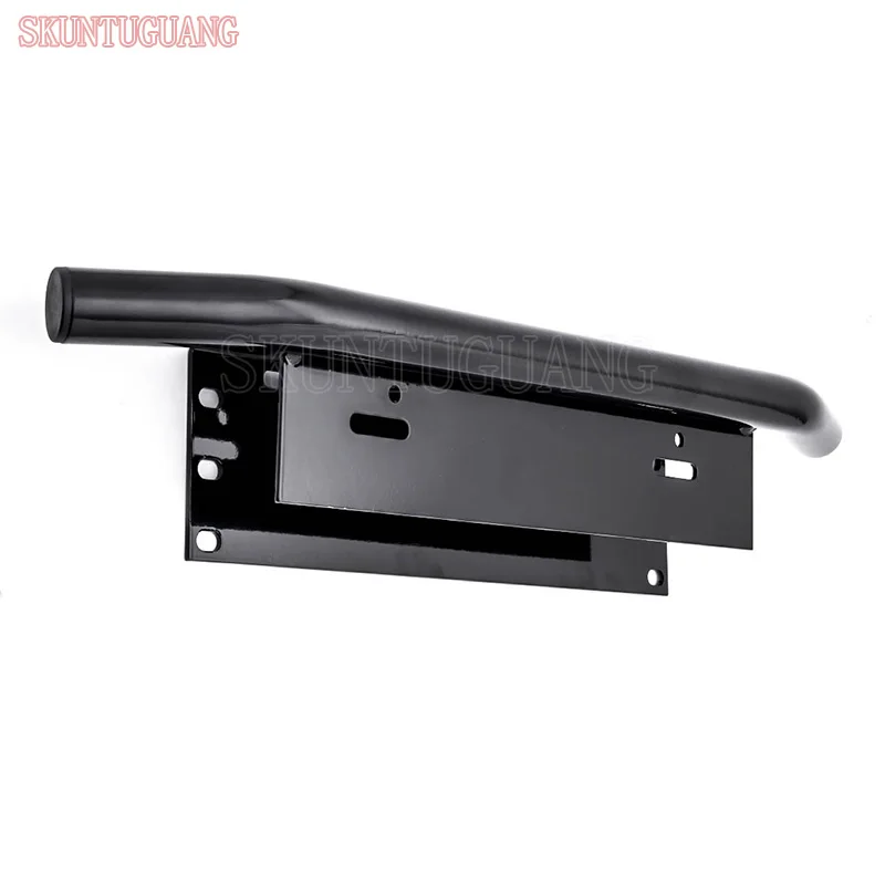 

New Universal Front Bumper Bull Bar Bracket License Plate Mount Bracket Holder Offroad Work Light Bar For Truck SUV