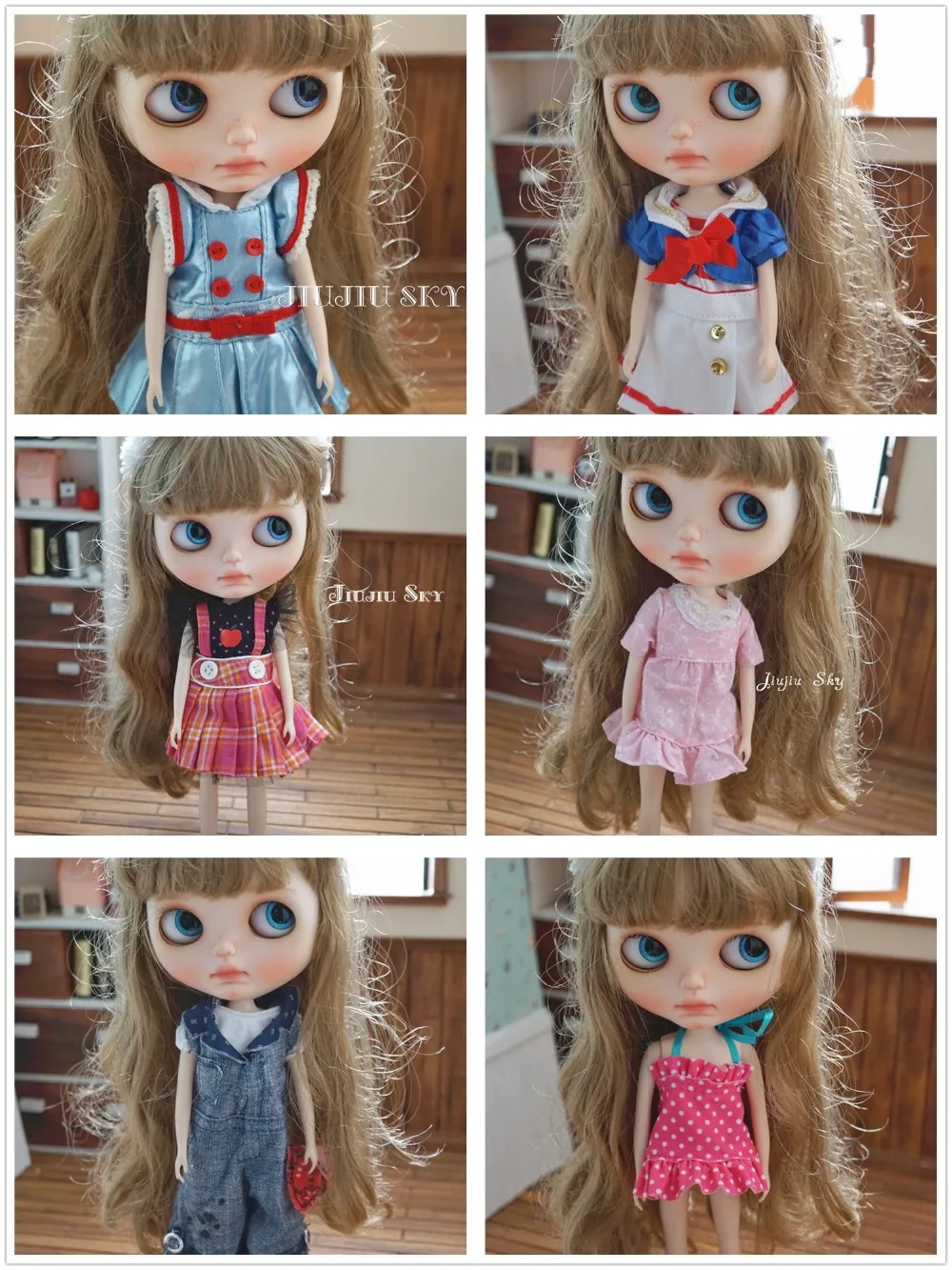 Free Shipping doll Accessories Doll clothes For Blyth Licca Azone Doll Toys Hot