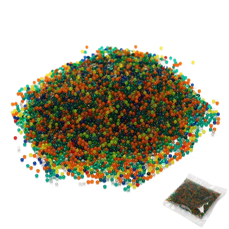 

10000pcs/packet Orbita pistolet a eau colored orbeez soft crystal water gun paintball bullet grow water beads balls toy