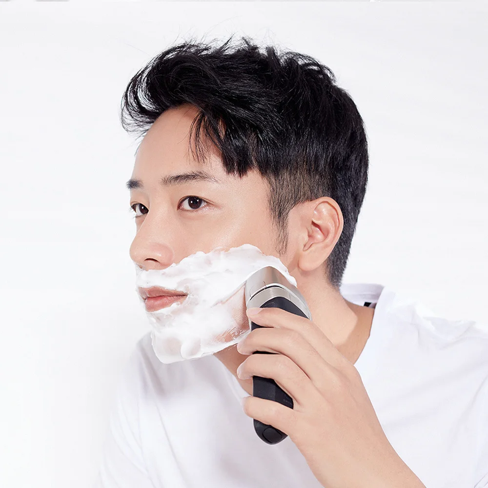 Xiaomi Mijia Smate Electric Men Razor Reciprocating 4 Blade Electric 3 Minute Fast Charge 4-Shaver Dry/Wet Waterproof