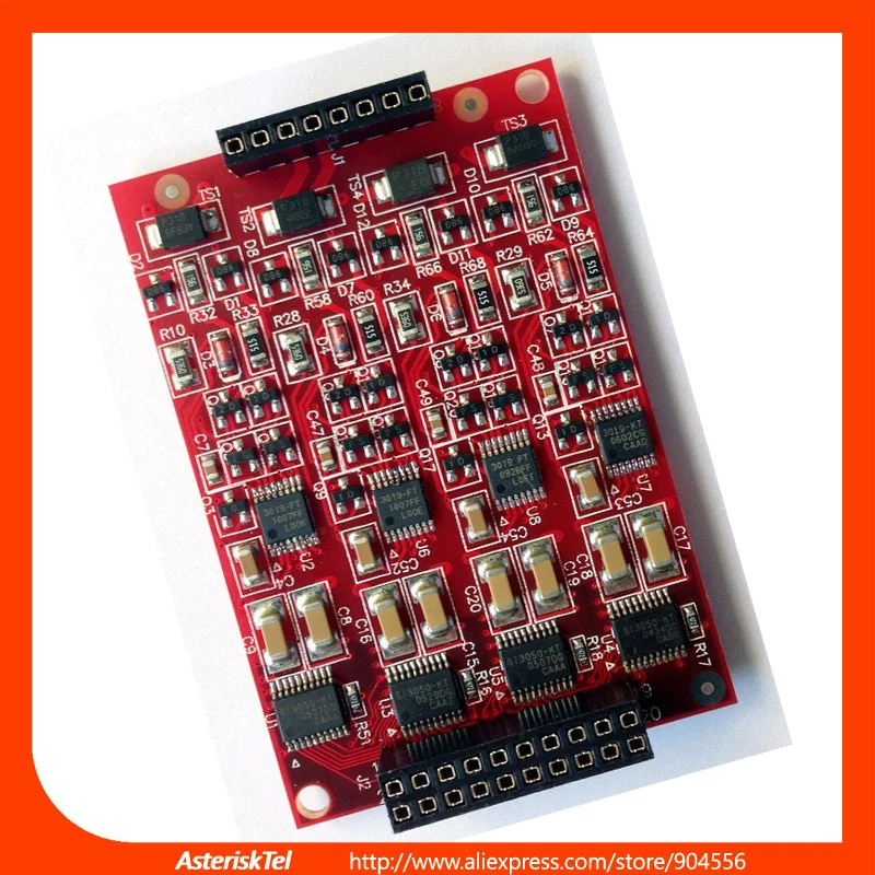8 FXO Порты и разъёмы AEX800 карта PCI E карты digium Asterisk sangoma для звездочка VoIP шлюз АТС Issabel
