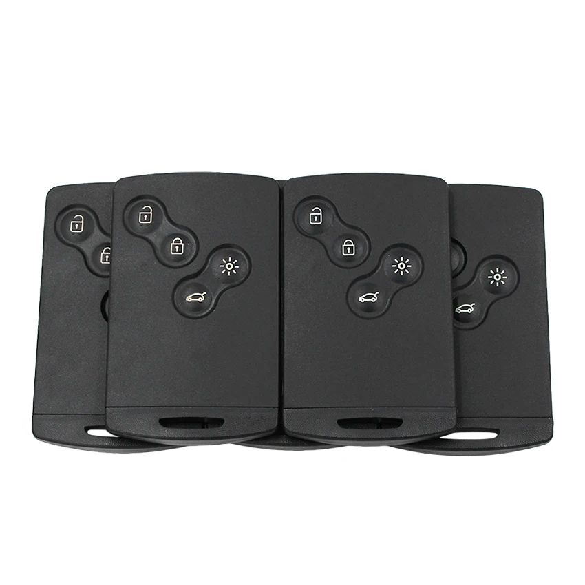 5PCS X New High quality Remote Key Fob 4 Button 433Mhz PCF7952 for Koleos Clio4 Megane Scenic Laguna renote keys