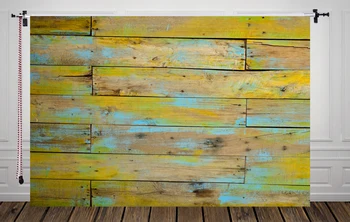 

yellow wood floor backdrop wooden wall background photo backdrop photography backdrops newborn props XT-4986