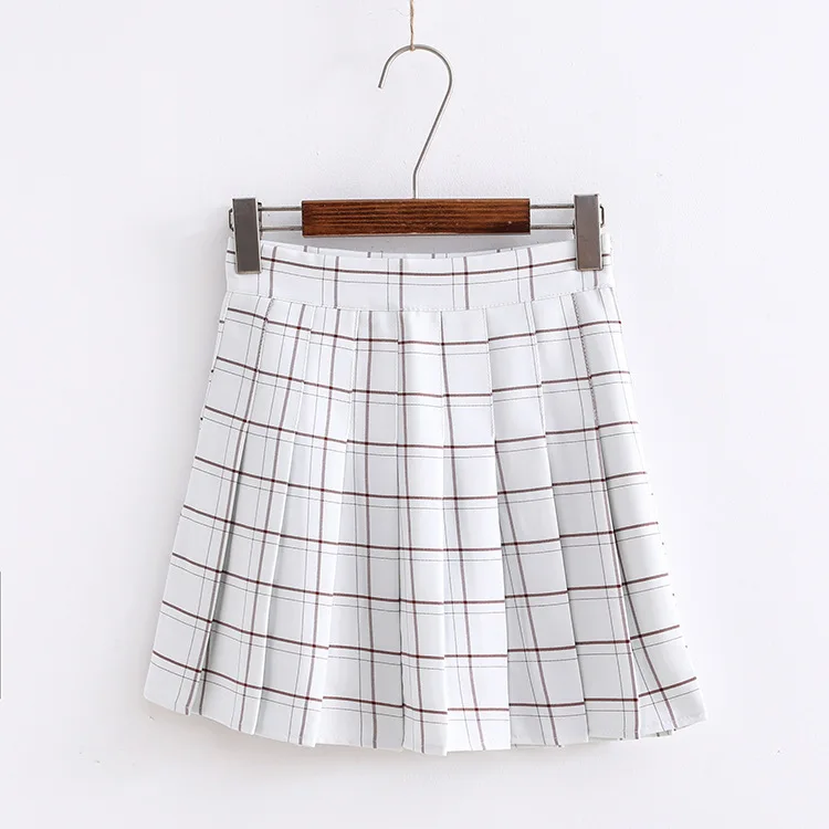 Популярная короткая юбка в японском и корейском стиле, плиссированная юбка для школьной формы, косплей, Студенческая Jk Academy, 4 цвета