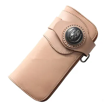 

[C-070] DIY handmade play leather Red moon style long clip rich cloth cutted drawing DIY Leather Bag Paper Drawing 1:1 Scale