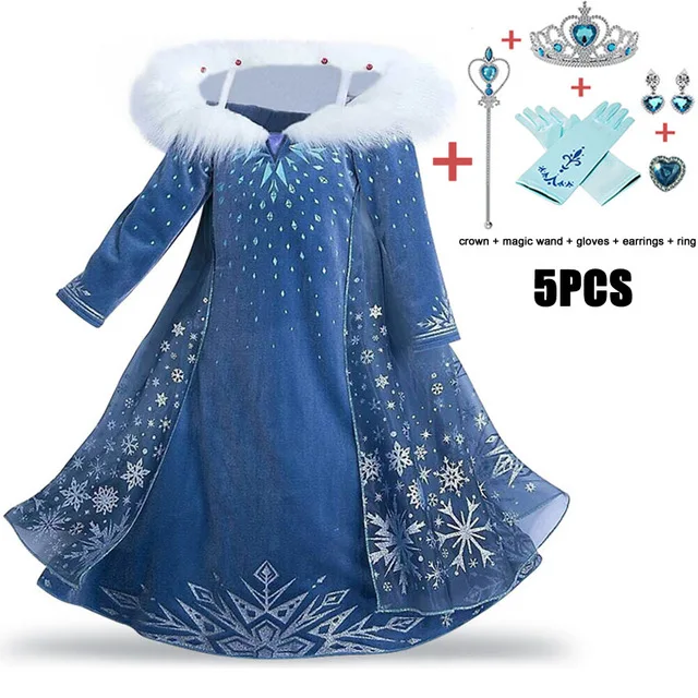Kids-Elsa-Dresses-For-Girls-Princess-Dress-Children-Carnival-Costume-For-Girls-Easter-Party-Dresses-Cinderella.jpg_640x640 (1)
