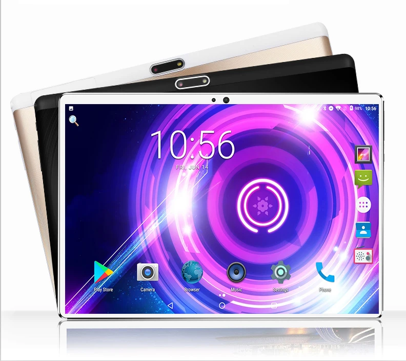

2019 New 10 inch 3G Tablet PC Octa Core 4GB RAM 64GB ROM 1280*800 IPS 2.5D Tempered Glass 10.1 Android 8.0 Dual SIM Tablet+Gifts