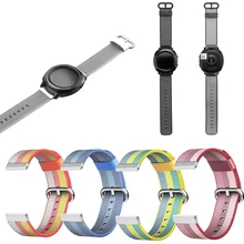 20 мм ремень с металлической пряжкой нейлоновый ремешок для часов samsung gear Sport SM-R600