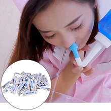 Dropshipping 30 sztuk/60 sztuk sól do mycia nosa dorosłych dzieci naczynie do płukania nosa sól do alergii ulga płukania Irrigator czyścik do nosa