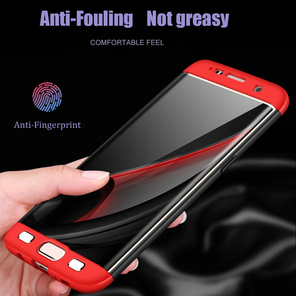 

Luxury Hard PC Back Cover For Samsung Galaxy S7 Edge G9350 Ultra Thin Slim Case Full Protective Phone Cases for galaxys7 s 7edge