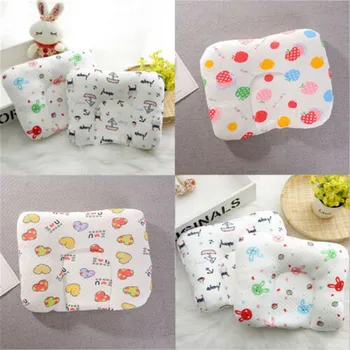 

Infant Newborn Anti Flat Head Pillow Apple Shape Baby Nursing Pillow Positioner for Bed Head Protection Cushion Baby Bedding