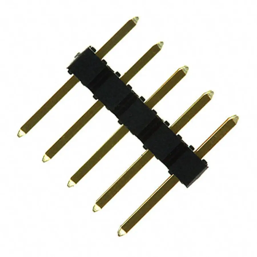 68602 210HLF unshoulded 5pins headers male pin through hole Pitch 2