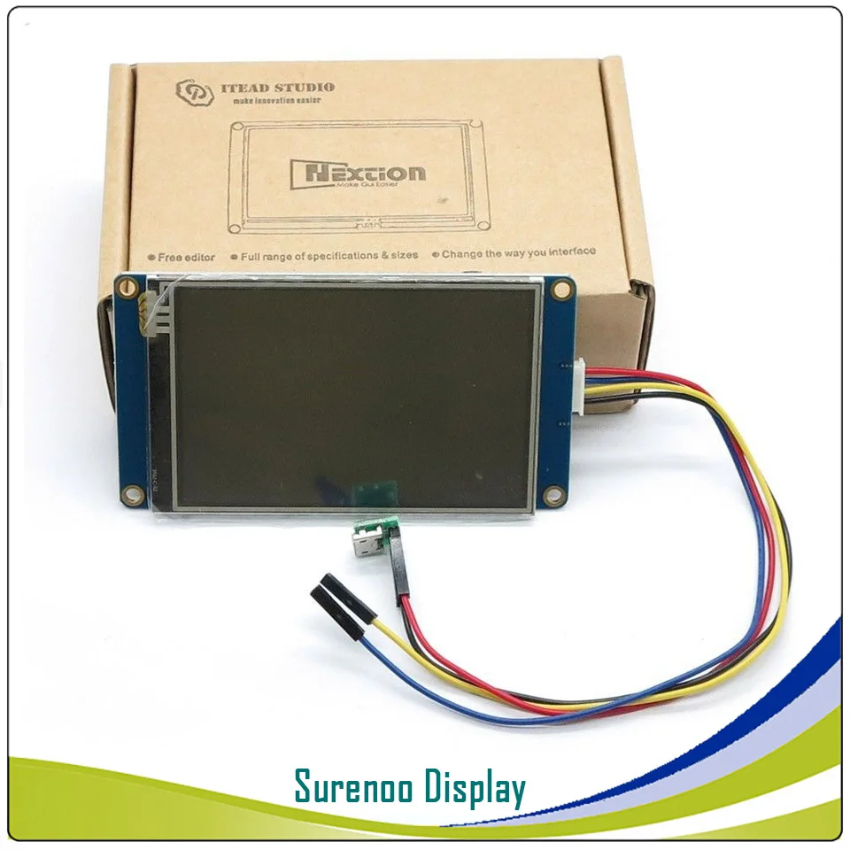3 5 &quotNX4832T035 Nextion Basic HMI Smart USART UART серийный резистивный сенсорный TFT ЖК модуль панель