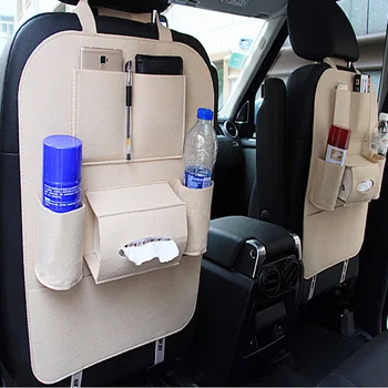 

1PC Car Storage Bag Universal Box Back Seat Bag Organizer Backseat Holder Pockets Car-styling Protector Auto Accessories For kid