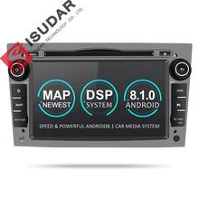 Isudar Автомагнитола 2 Din с 7 Дюймовым Экраном на Android 8.1 для Автомобилей OPEL/ASTRA/Zafira/Combo/Corsa/Antara/Vivaro со Встроенным Микрофоном Wifi