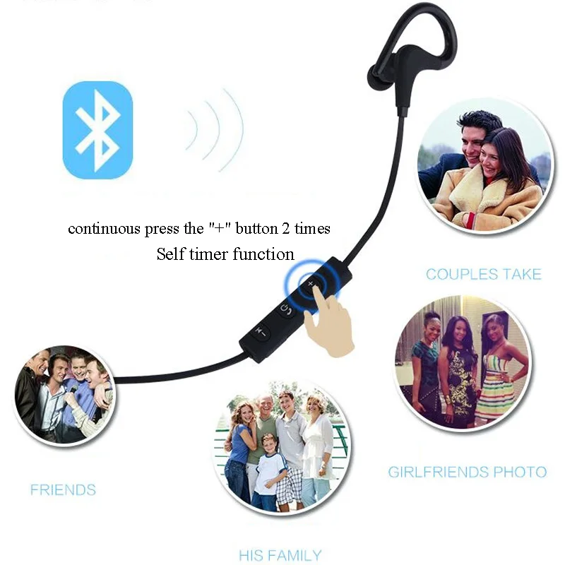 KOYOT Bluetooth 4,1, беспроводные стерео наушники, наушники, Спортивная гарнитура, Универсальные наушники CVC 6,0