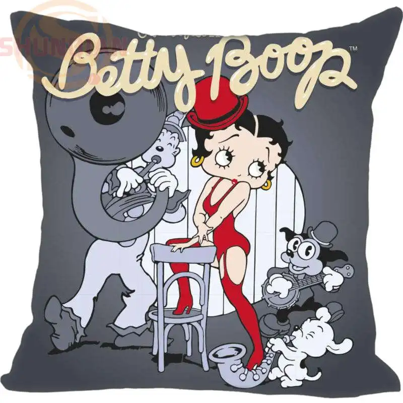 Новинка Betty Boop декоративная Свадебные наволочки индивидуальный подарок для наволочки 35X35 см, 40X40 см(с одной стороны - Цвет: 6