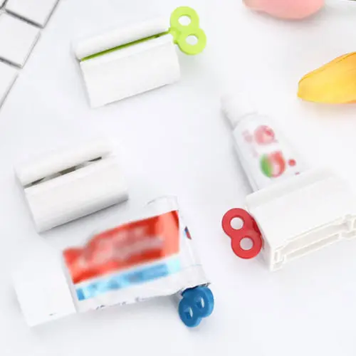 

Toothpaste Squeezer Cute Rolling Squeezer Toothpaste Dispenser Partner Stand Hanging Holder Fashion Casual Eco-friendly Durable