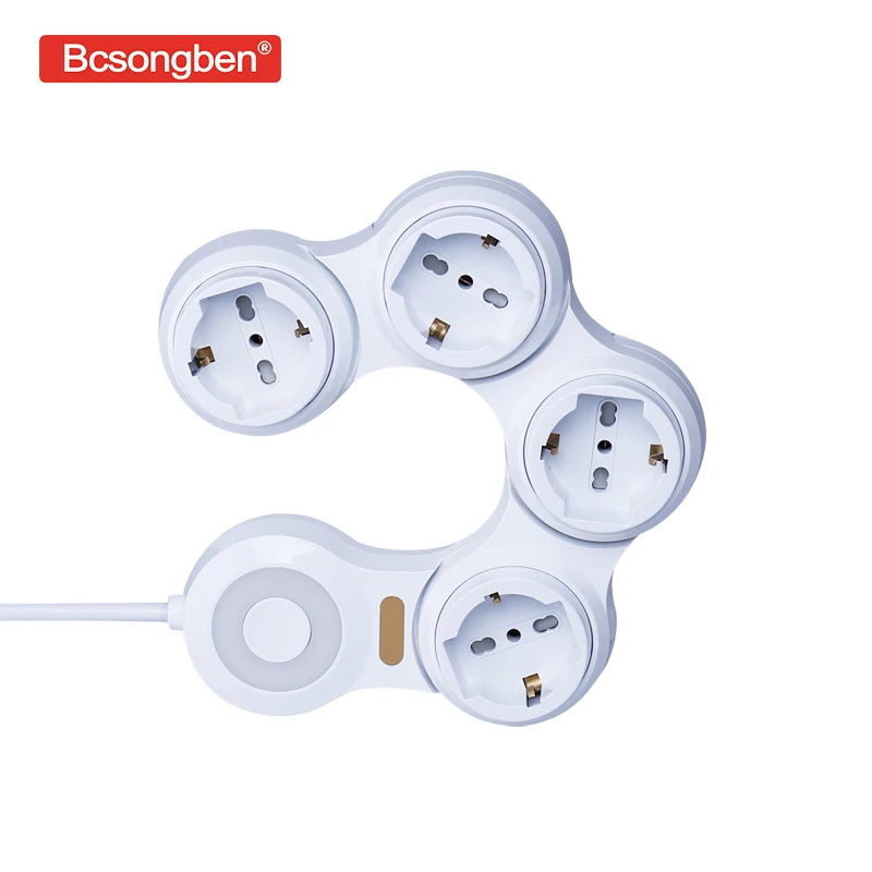 Bcsongben ЕС поп разъем Мощность устройство к разъему 3/4/5 с 2 Зарядка через usb Порты и разъёмы розетка USB настенная розетка удлинителя различные многофункциональная розетка