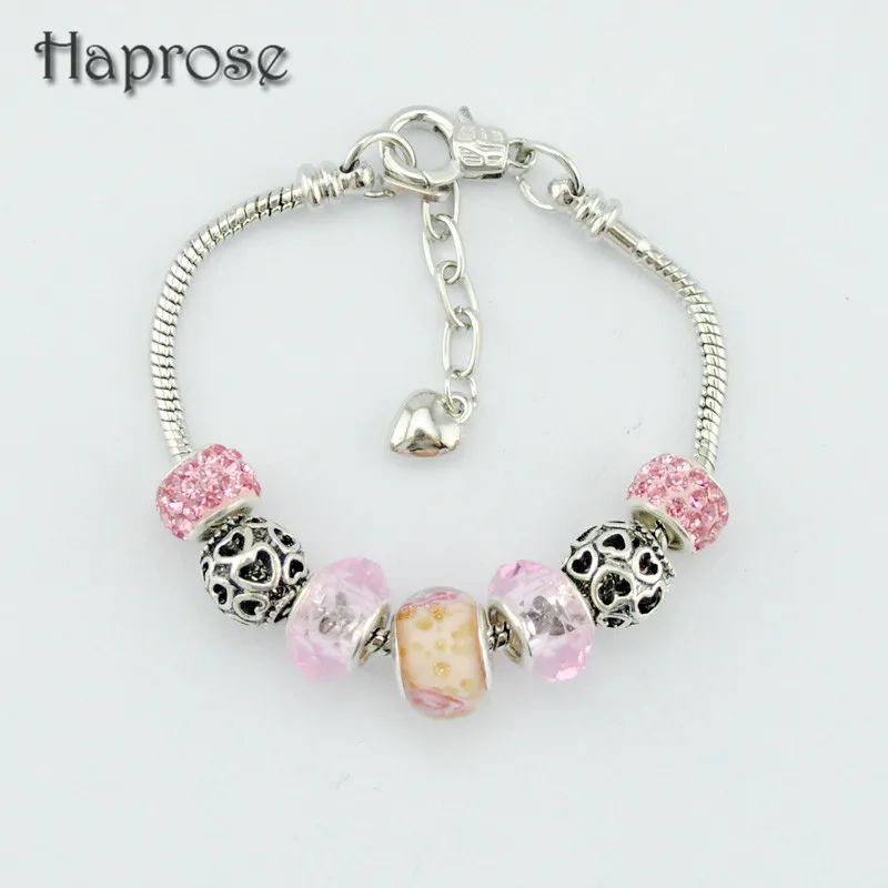 Бусины с большими отверстиями для женского браслета 6 цветов|bracelet fashion|fashion