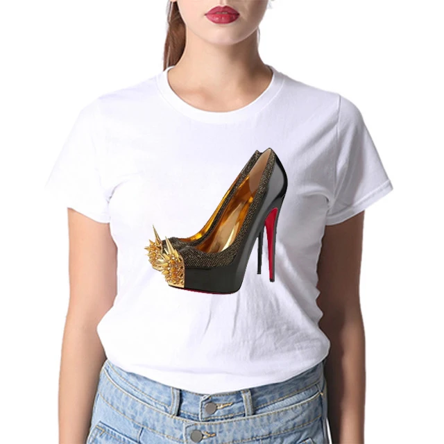 

FIXSYS Summer Women T Shirt Fashion T-shirt Women Short Sleeve T-Shirt Casual Tee Cotton T-shirt Cute Tee White Woman Tops Tee