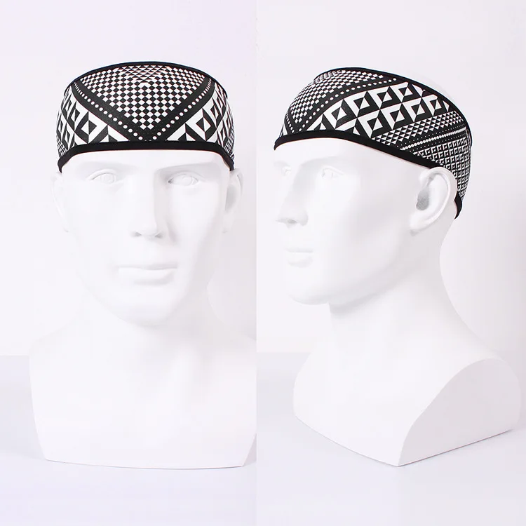 WildSurfer быстросохнущая Мужская Sweatband Женская повязка головная для йоги беговые резинки для волос Велоспорт Теннис лед шелк пот полоса спортивная безопасность FJ59