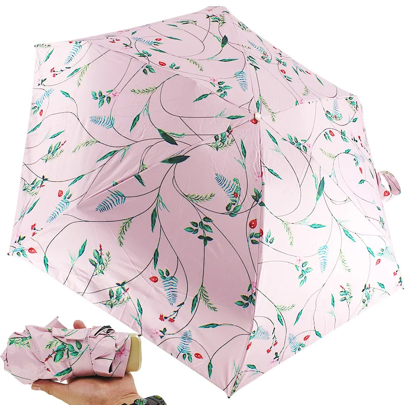 Umbrella folding small children girl personal sun umbrellain Umbrellas