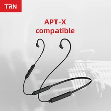 TRN BT3S Upgrate беспроводной Bluetooth 4,2 APT-X 0,75/0,78/MMCX кабель HIFI наушники 2PIN/MMCX использовать для TRN V10 V20 V80 SE215 535