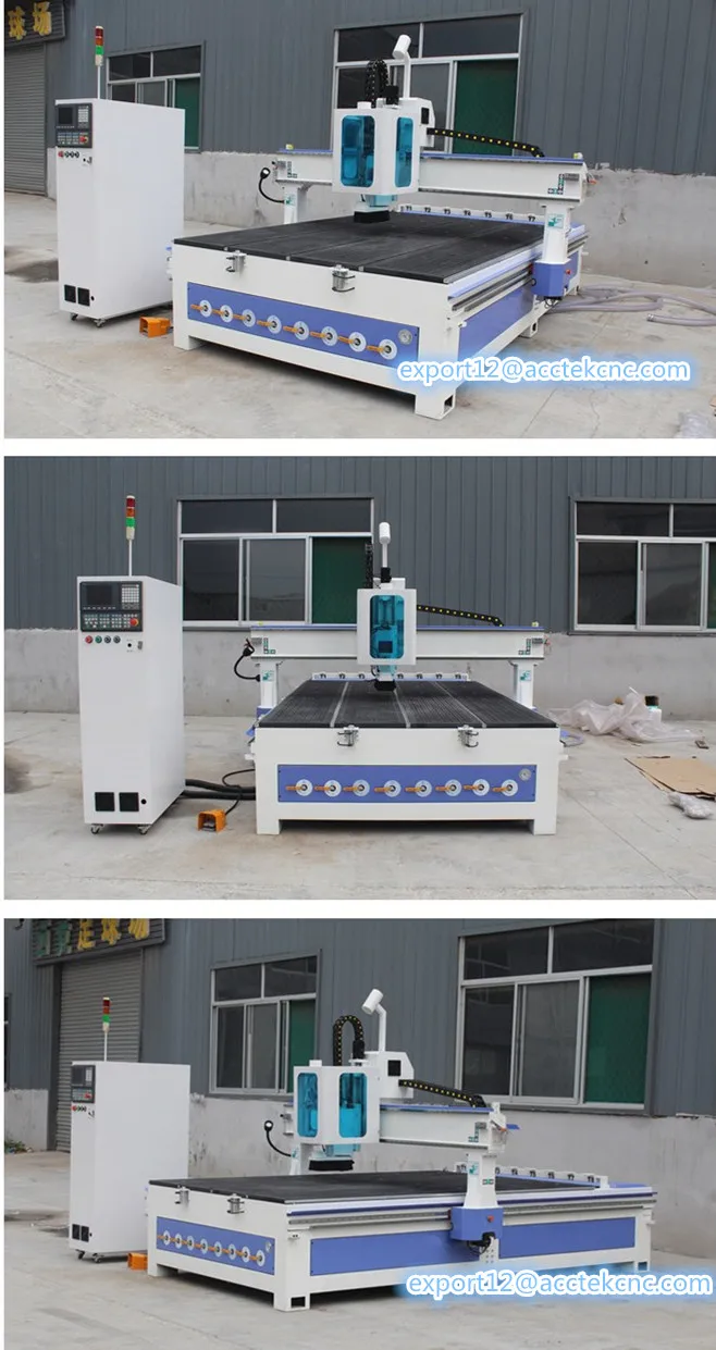 Acctek 1533 2030 cnc router machine /boring head atc woodworking cnc router /china cnc wood router with ATC